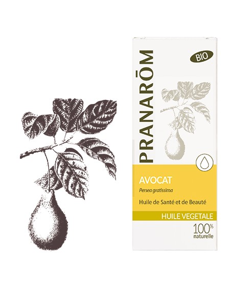 Avocat huile végétale BIO de Pranarom