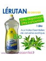 Liquide vaisselle main bio Lerutan aux huiles essentielles, 1L