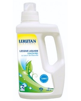 Lessive linge liquide concentré bio lerutan aux huiles essentielles 1.5L