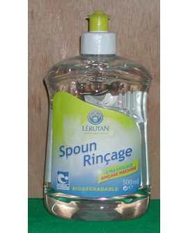 Spoun Lerutan bio liquide rinçage lave vaisselle