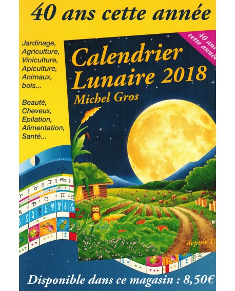 Calendrier Lunaire 2018