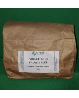 Paillettes de savon d’Alep pour le linge 500 gr