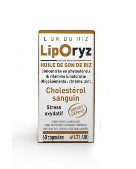 LIPORYZ, Huile de son de Riz, 60 Capsules de LT LABO