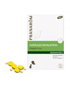 Capsules inhalation Bio Aromaforce de Pranarom