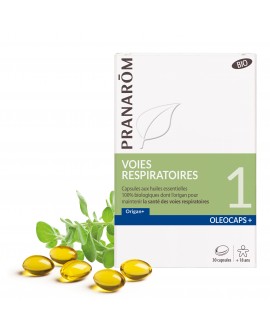 Voies respiratoires Oléocaps+ 1 Bio de Pranarom