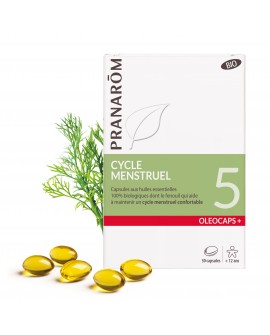 Cycle menstruel Oléocaps+ 5 de Pranarom