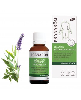 Solution Défenses Naturelles Bio 30 ml AROMAFORCE de Pranarom
