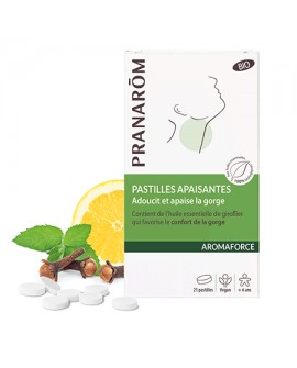 Pastilles apaisantes bio Aromaforce de Pranarom