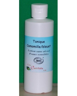 Eau florale camomille et bleuet BIO ou hydrolat (peaux sensibles)