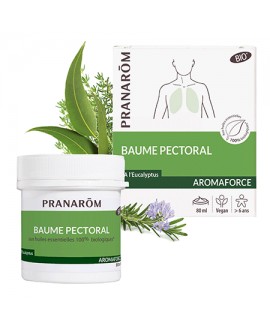 Baume pectoral Bio Aromaforce de Pranarom