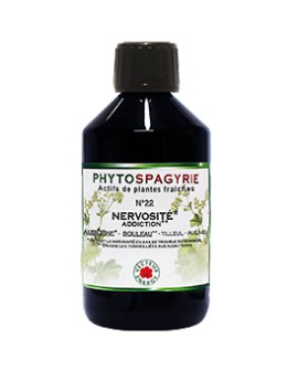 Phytospagyrie n°22 Nervosité et Addiction - Vecteur Energy