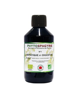 Phytospagyrie n°1 Hépatique et Digestion BIO - Vecteur Energy