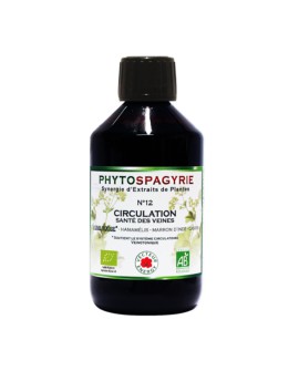 Phytospagyrie n°12 Circulation / Santé des veines BIO - Vecteur Energy