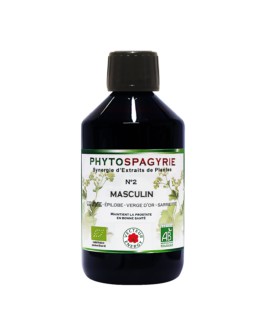 Phytospagyrie n°2 Masculin BIO - Vecteur Energy