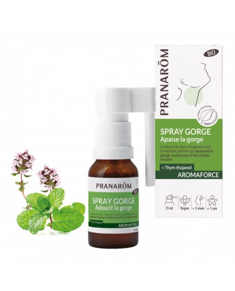 Spray Gorge Bio Aromaforce de Pranarom