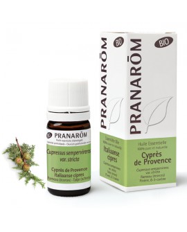 Cyprès toujours vert (Provence) BIO, Huile Essentielle de Pranarom