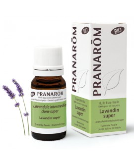 Lavandin clone super BIO 10 ml, Huile Essentielle de Pranarom