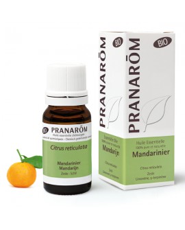 Mandarine, zeste BIO,  Huile Essentielle de Pranarom