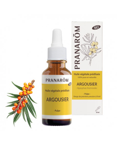 Argousier BIO huile végétale Pranarom 30ml