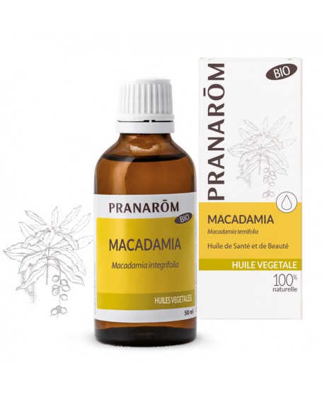 Macadamia Huile végétale BIO de Pranarom
