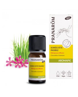 Aromapic Soirée d'été paisible, Diffusion de Pranarom