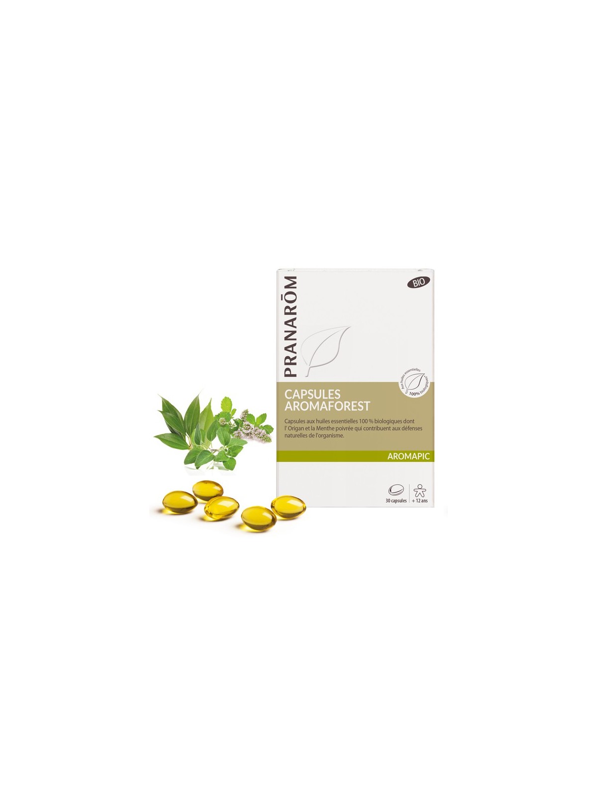 Capsules Aromaforest  Bio (Tique, maladie de Lyme) Pranarom