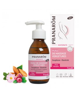 Huile de Massage Anti Vergetures BIO 100 ml PranaBB