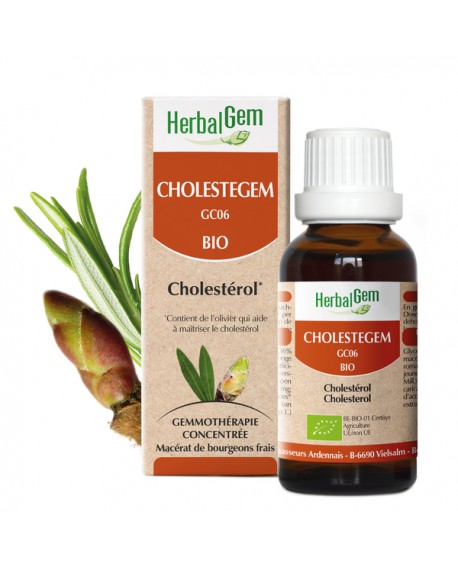 CHOLESTEGEM - Complexe cholestérol BIO de HERBALGEM
