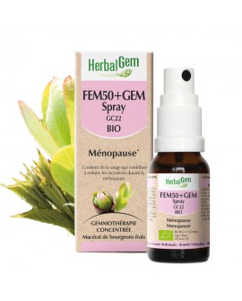 FEM50+GEM Spray- Complexe femme 50+ BIO de HERBALGEM
