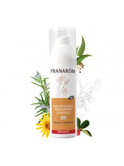 Huile de massage Bio -...