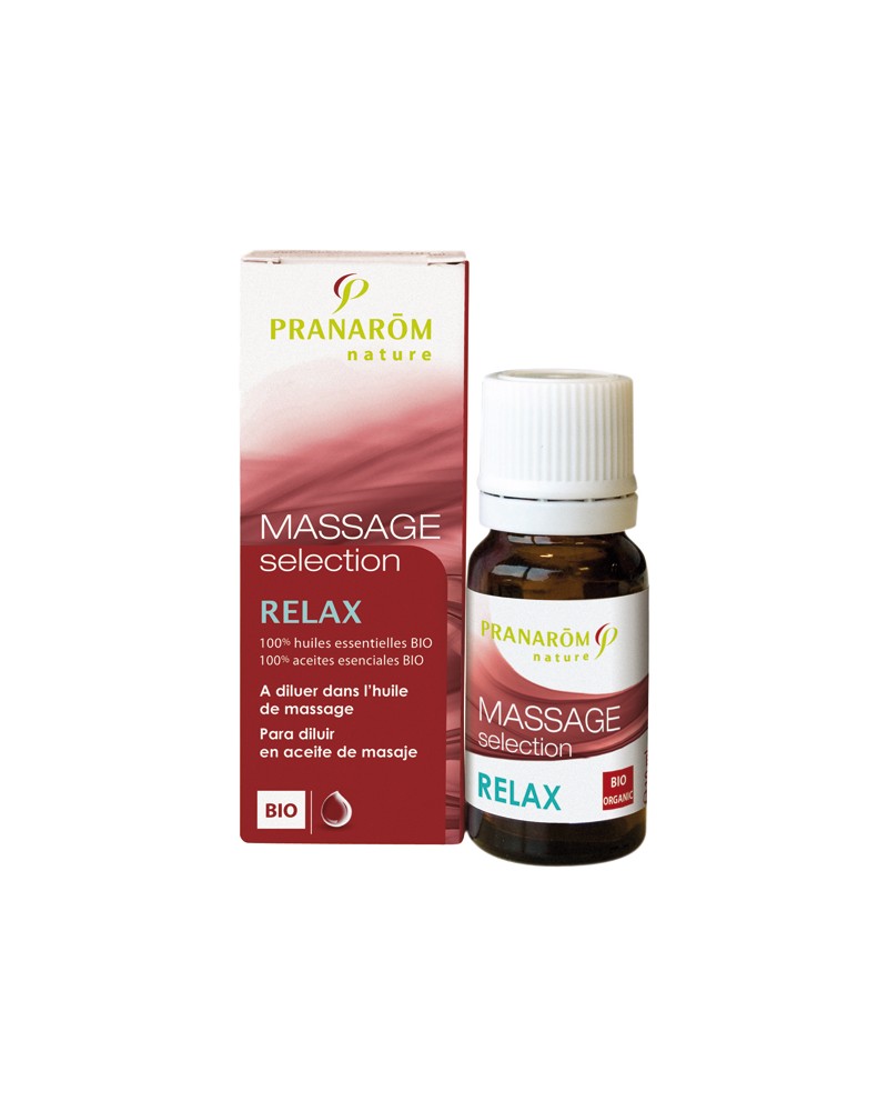 Relax Bio Synergie pour massage de Pranarom relaxation détente