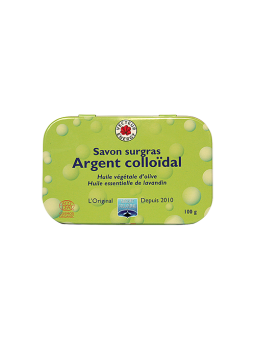 Savon à l'argent colloïdal...