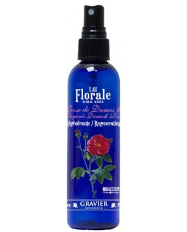Eau florale de rose de Damas BIO ou hydrolat (Raffermissante, Anti-rides) de GRAVIER
