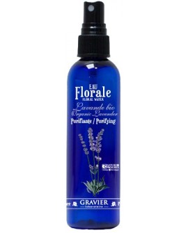 Eau florale lavande BIO ou hydrolat (peau grasse) de GRAVIER
