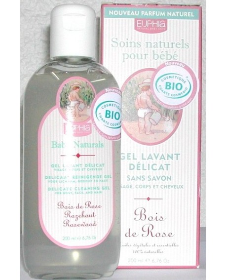 Gel Bio Lavant Delicat Sans Savon Pour Bebe